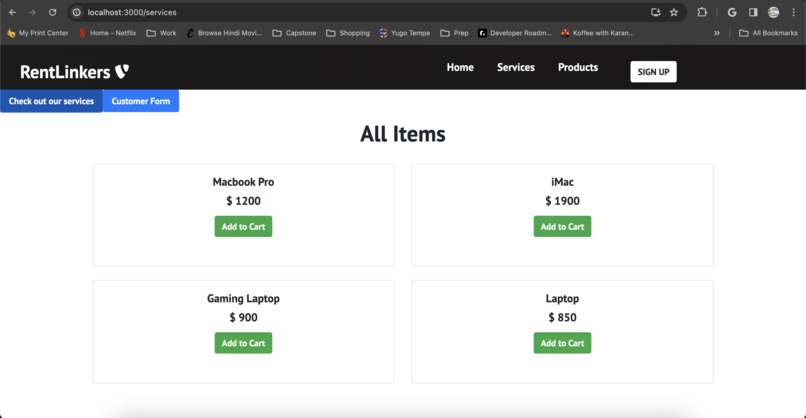 rentLinkers – screenshot 4