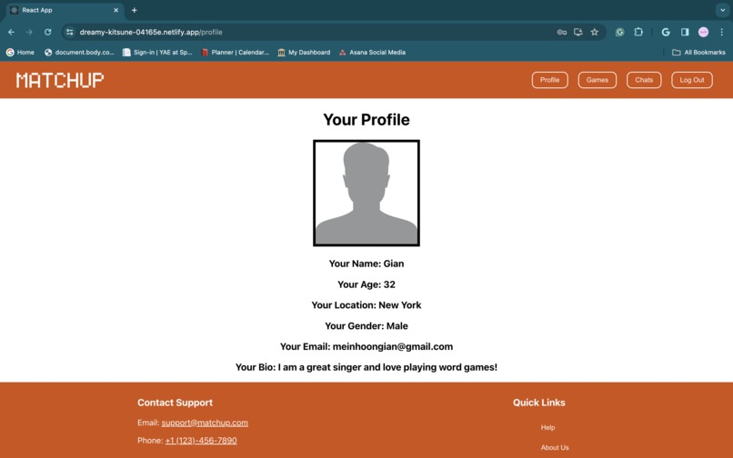 MatchUp – screenshot 2