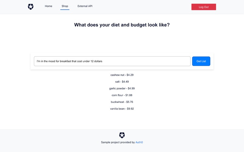 GoGoGroceries – screenshot 1