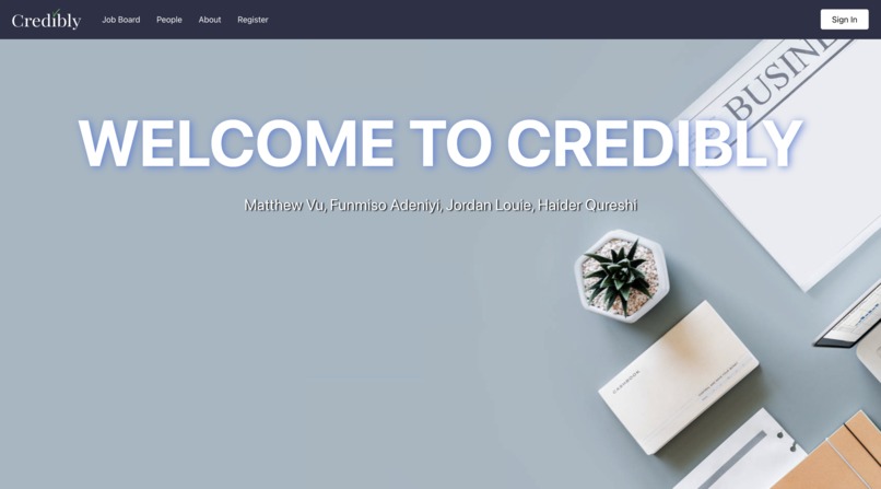 Credibly – screenshot 1