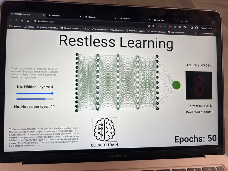 Restless Learning – screenshot 1
