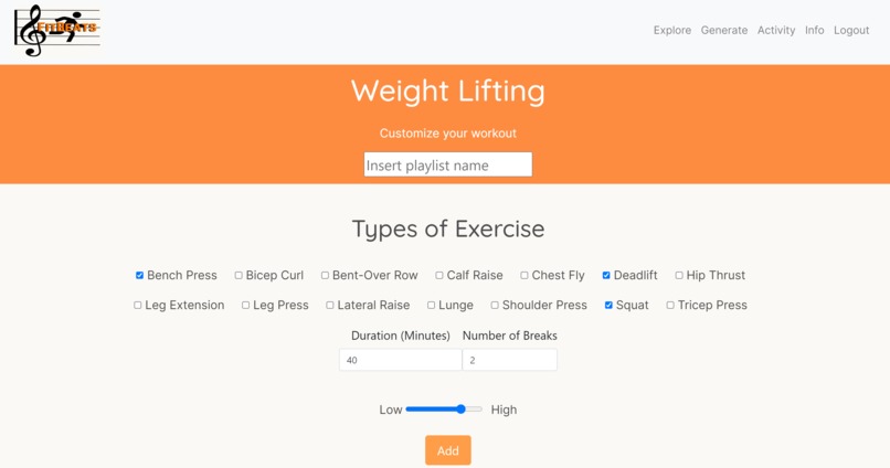 FitBeats – screenshot 3