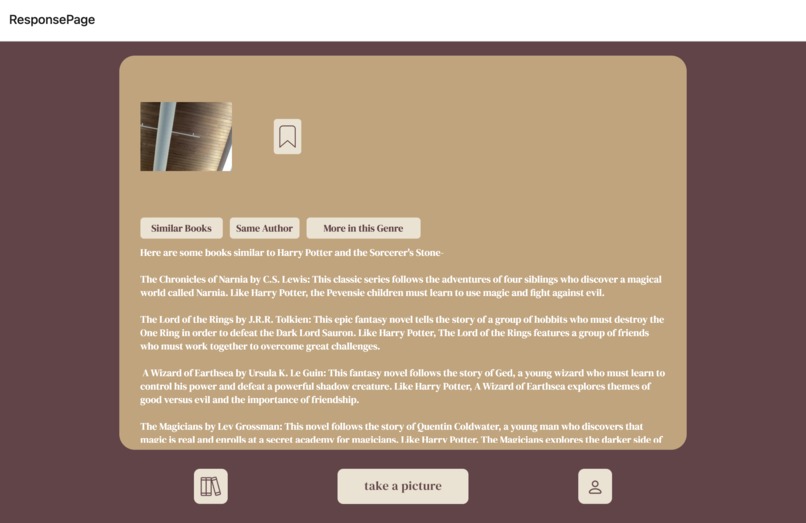 BookUp – screenshot 2