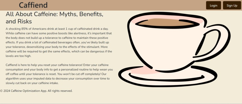 Caffiend – screenshot 1