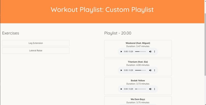 FitBeats – screenshot 4