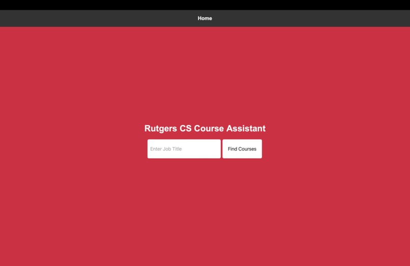Rutgers CS Course Assistant – screenshot 1