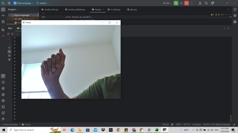 Sign Language Interpreter – screenshot 3