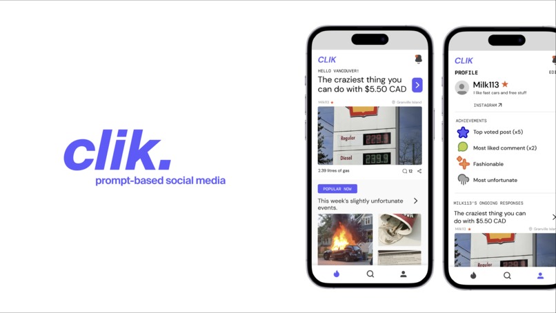 Clik – screenshot 1