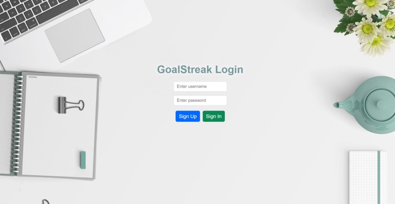GoalStreak – screenshot 1