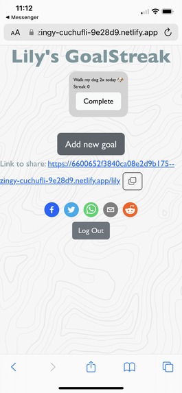 GoalStreak – screenshot 6
