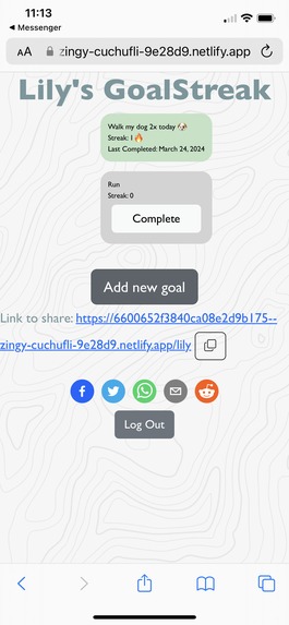 GoalStreak – screenshot 8
