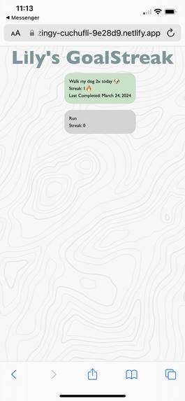 GoalStreak – screenshot 9