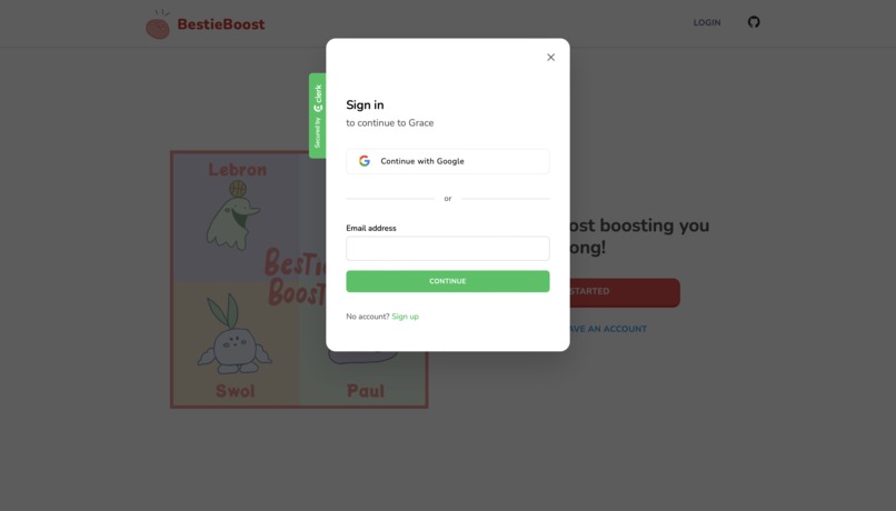 BestieBoost – screenshot 2