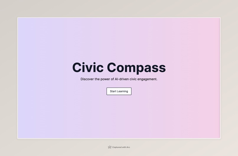 Civic Compass – screenshot 3