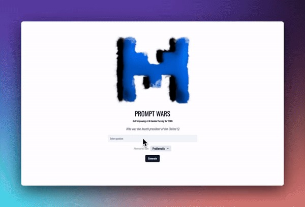 PromptWars – screenshot 1