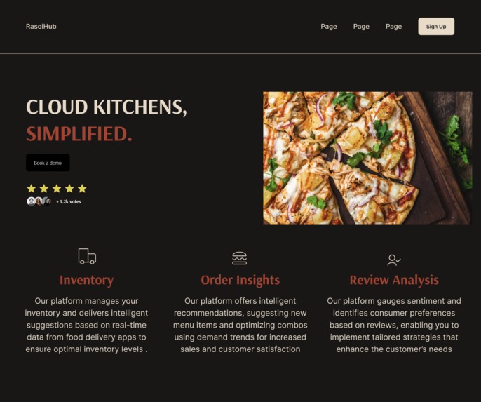 RasoiHub – screenshot 1