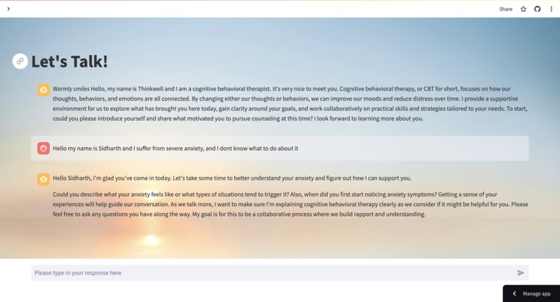 ThinkWellAI – screenshot 1