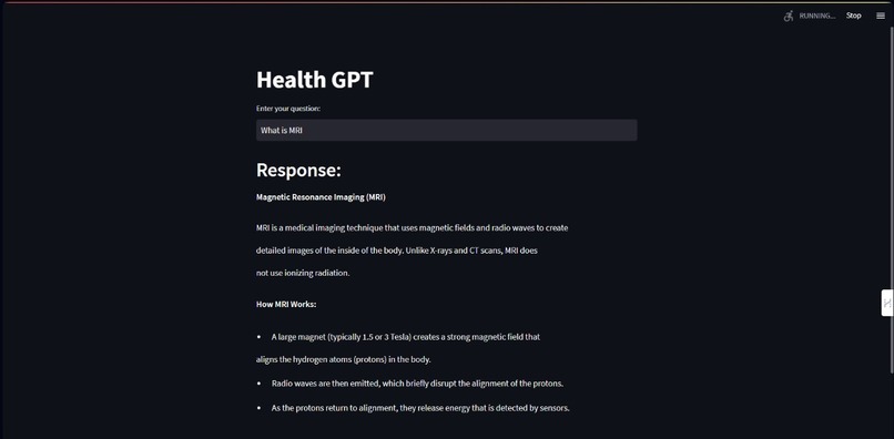 Health GPT – screenshot 3