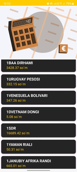 Cureency Rate  – screenshot 2