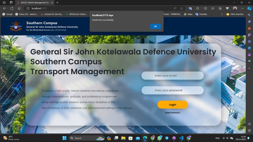 KDU_TMS – screenshot 1