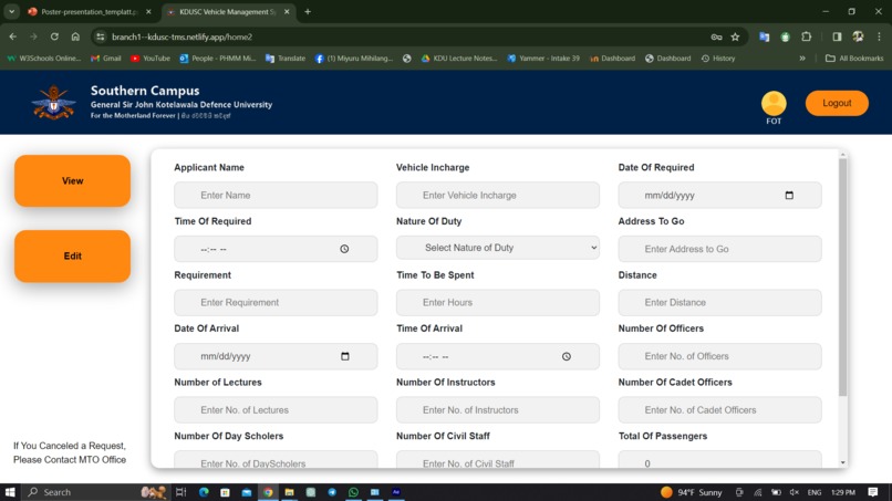 KDU_TMS – screenshot 4