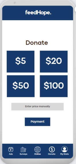 feedHope App – screenshot 1