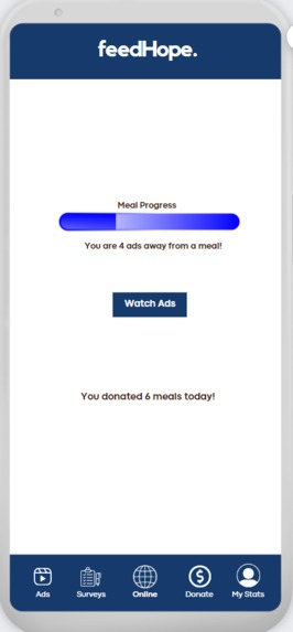 feedHope App – screenshot 2