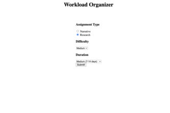 Workload Organizer
