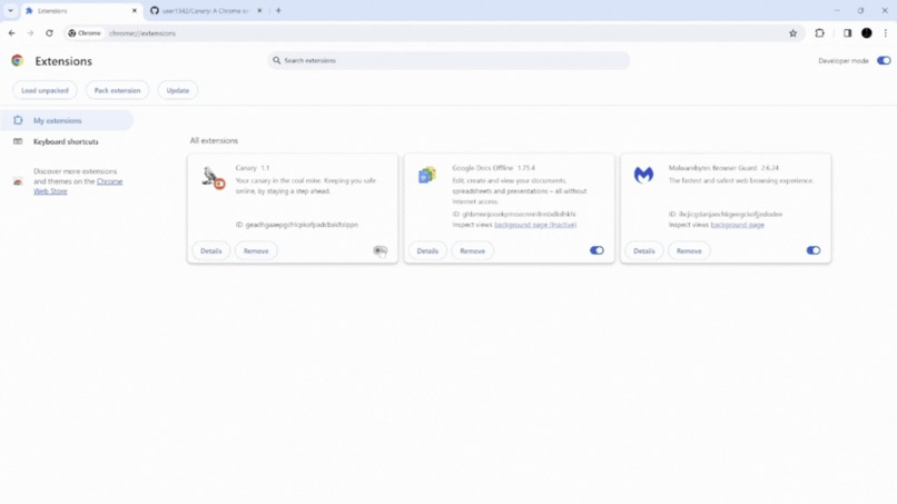 Canary  – screenshot 5
