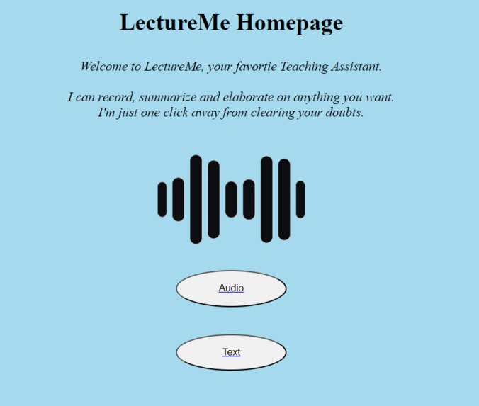 LectureMe – screenshot 1