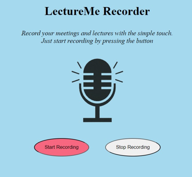 LectureMe – screenshot 2