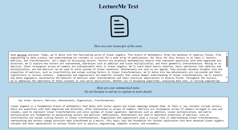 LectureMe – screenshot 5