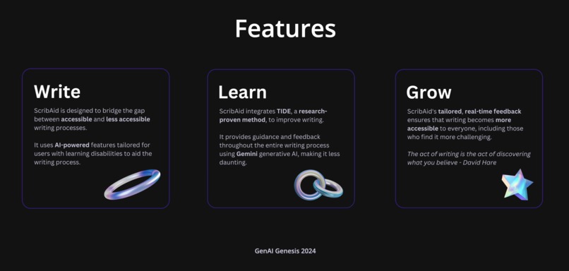 ScribAid – screenshot 2
