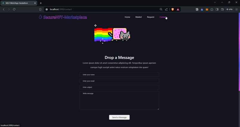 SecureNFT Marketplace – screenshot 4