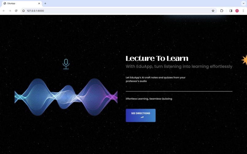 EduApp – screenshot 2