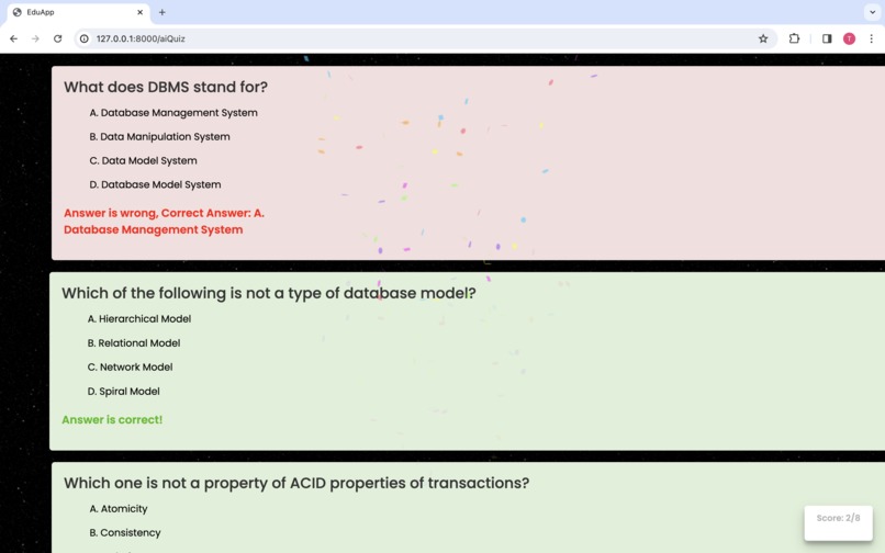 EduApp – screenshot 8