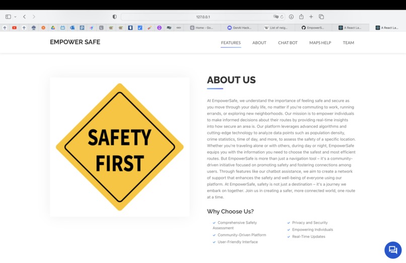EmpowerSafe – screenshot 1