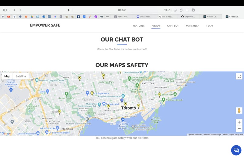 EmpowerSafe – screenshot 2