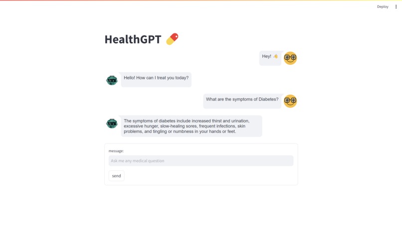 HealthGPT – screenshot 1
