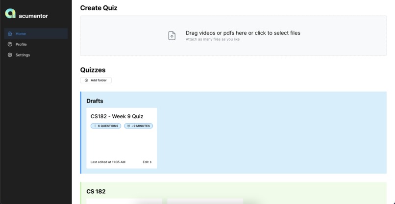 Acumentor – screenshot 2