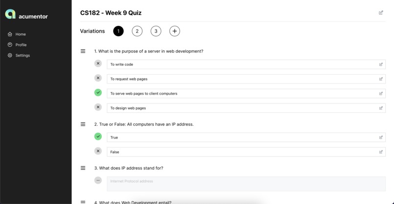 Acumentor – screenshot 3