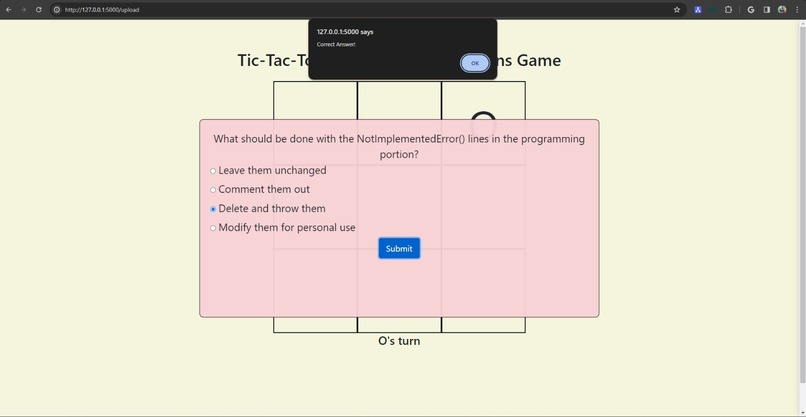 Adaptive Tic-Tac-Toe – screenshot 6