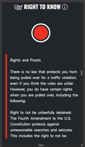 Right to Know – screenshot 2