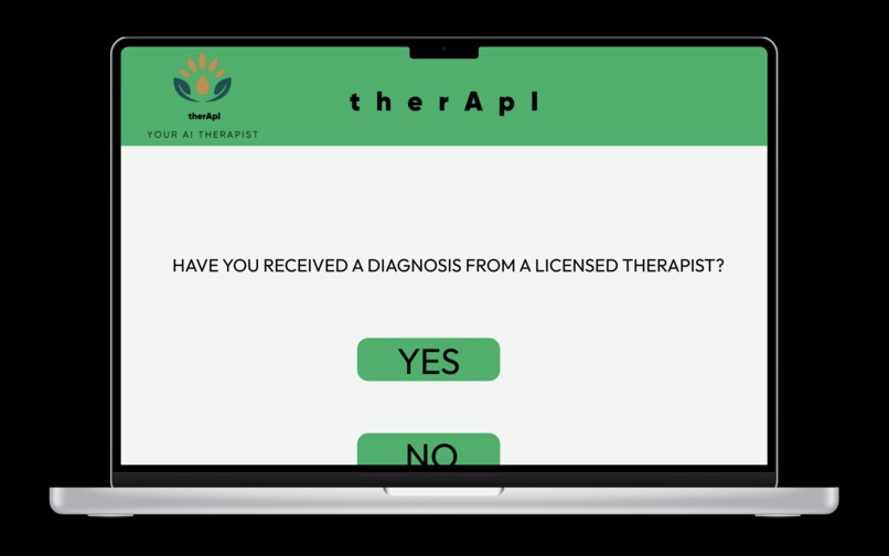 therApI – screenshot 2