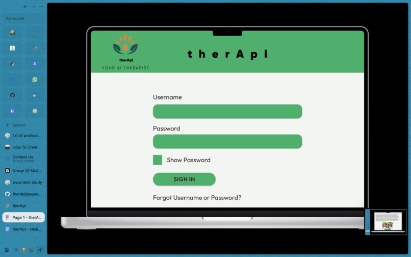 therApI – screenshot 4