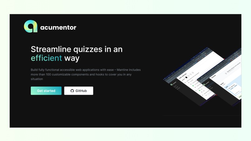 Acumentor – screenshot 1