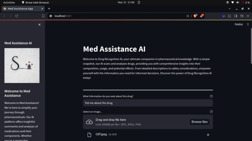Med Assistance – screenshot 1