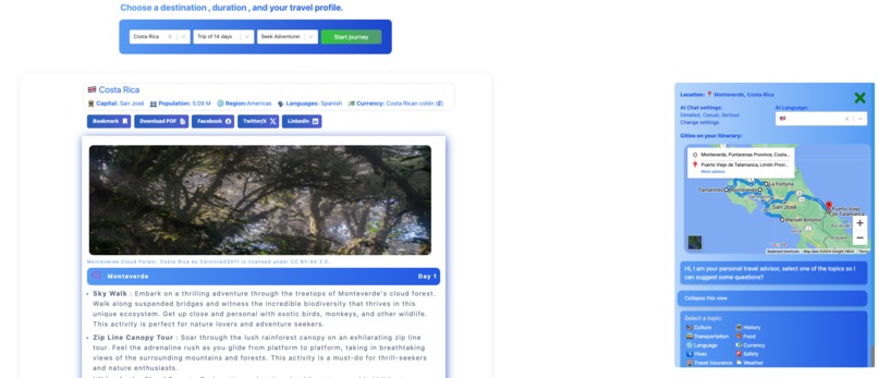 ItineraryTrip.com – screenshot 1