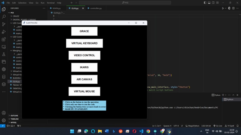 G.LA.I (Gesture Link Accessibility Interface) – screenshot 3
