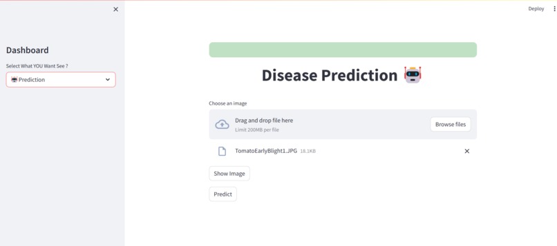 "Green Health Monitor ☘️- A Plant Disease Detection System " – screenshot 4